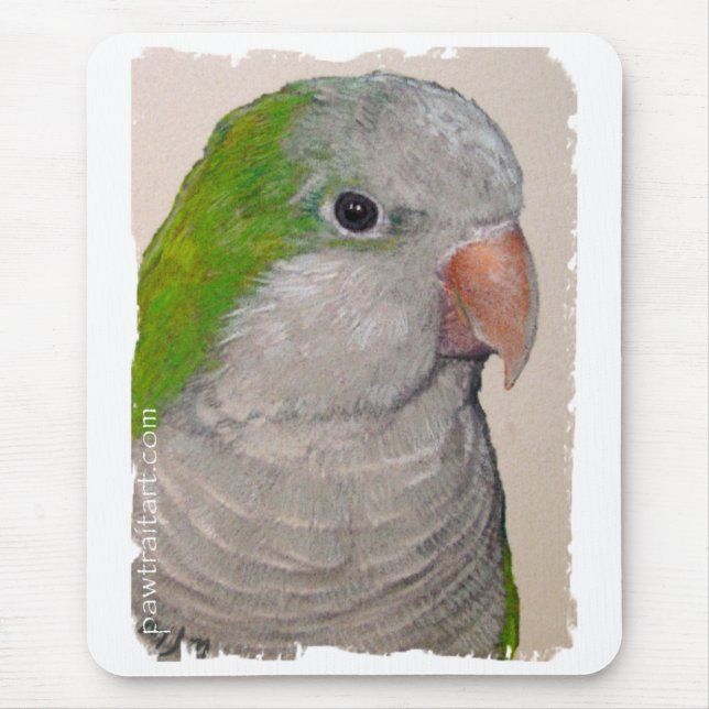 Mousepad - Quaker Parrot (Front)