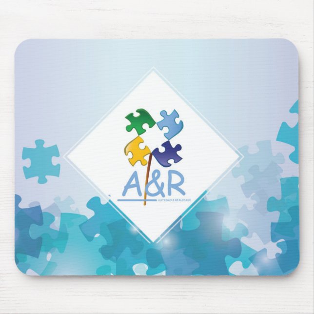 Mousepad Quebra Blue Head (Front)