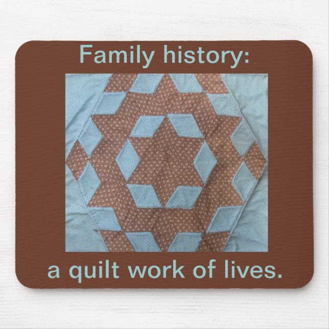 Mousepad - Quilt Work of Lives (Front)
