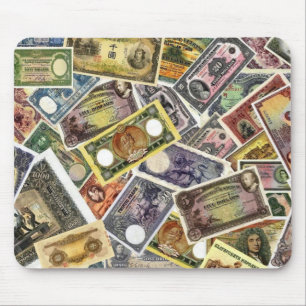 MOUSEPAD - RARE BANKNOTES