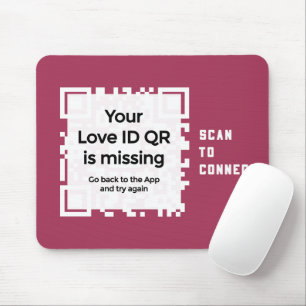 Mousepad - RED - QR - PURE Collection