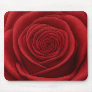 Mousepad - Red Rose Flower