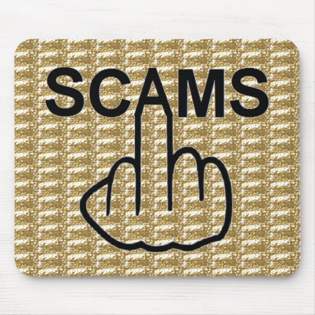 Mousepad Scams Flip (Front)