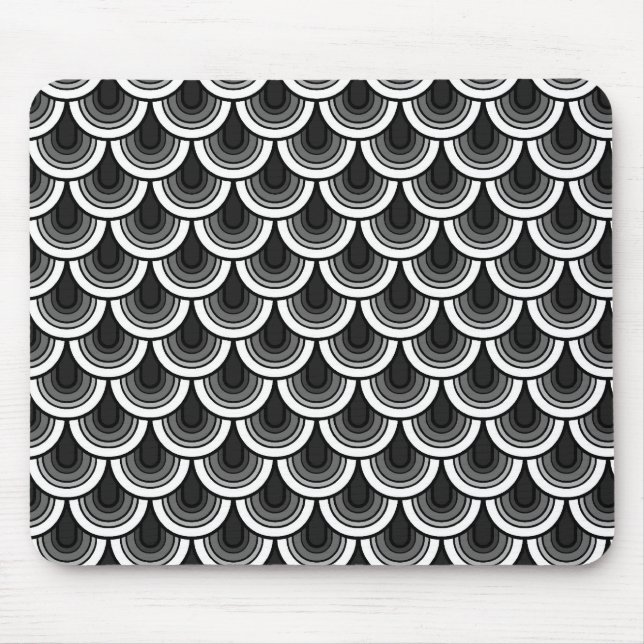 Mousepad  Seamless retro pattern (Front)