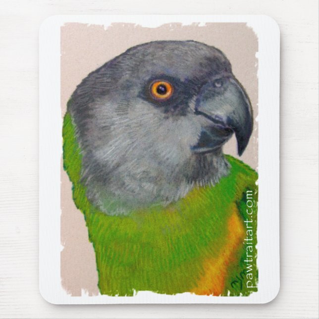 Mousepad - Senegal Parrot (Front)