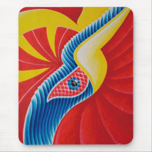 Mousepad snake bird