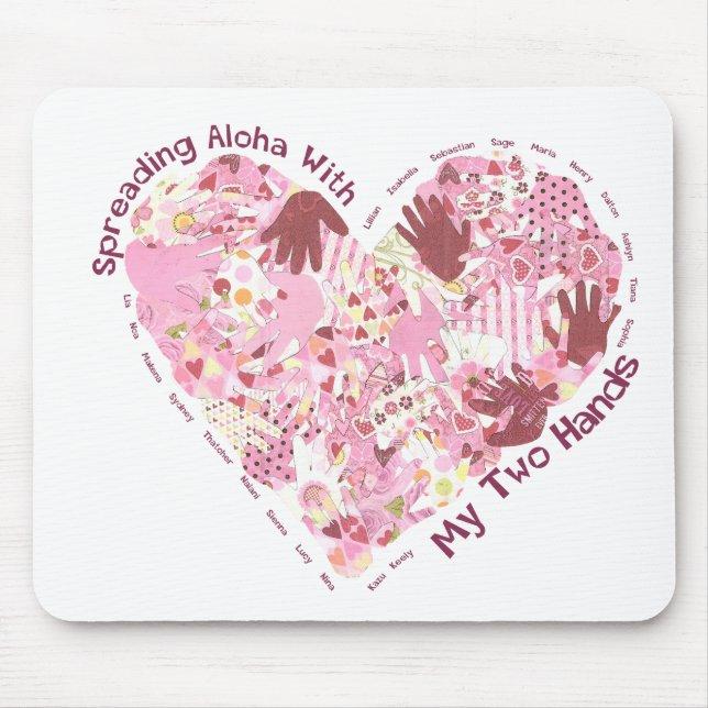 Mousepad: Spreading Aloha Mouse Pad (Front)