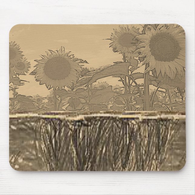 Mousepad Sunflower (Front)