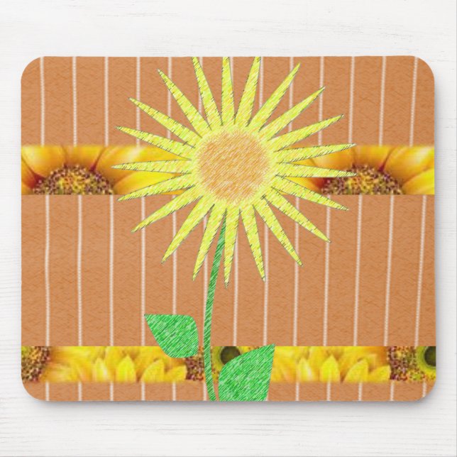 Mousepad Sunflower (Front)