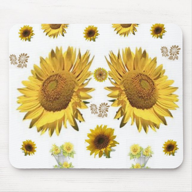 Mousepad Sunflower (Front)