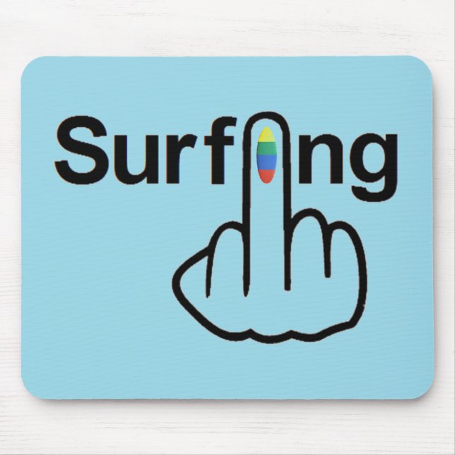 Mousepad Surfing Flip (Front)