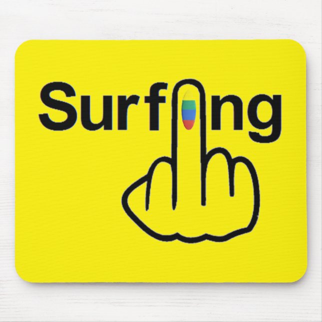 Mousepad Surfing Flip (Front)