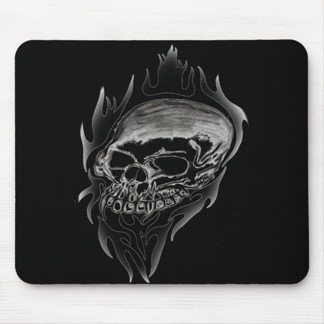 Mousepad - Vampire Skull (Front)