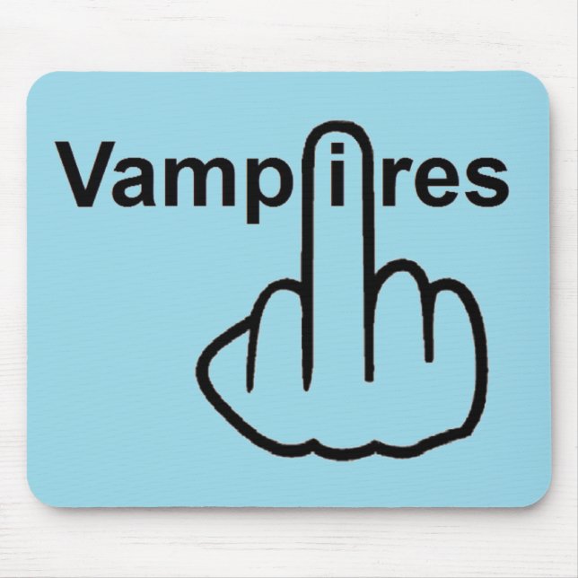 Mousepad Vampires Flip (Front)