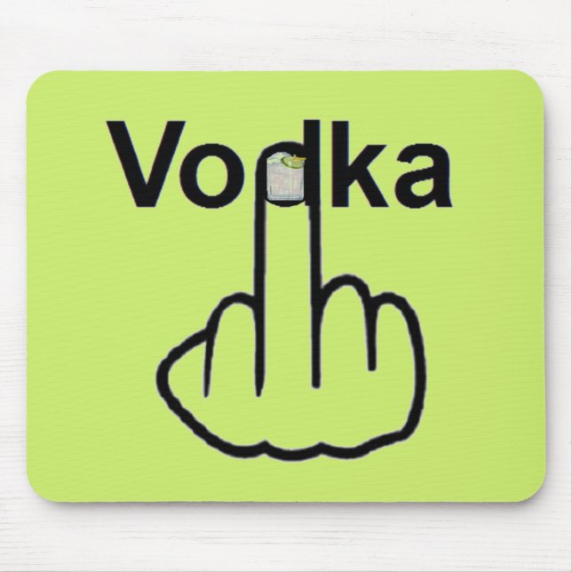 Mousepad Vodka Flip (Front)