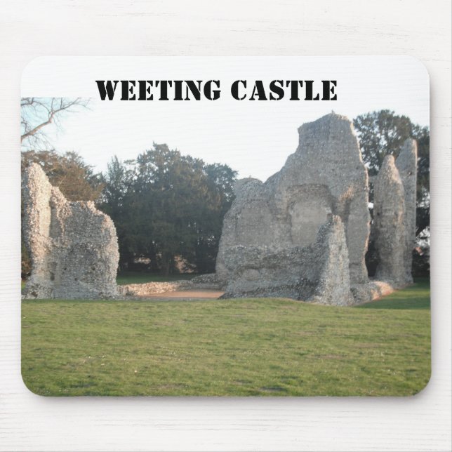 Mousepad Weeting Castle Weeting Norfolk England (Front)
