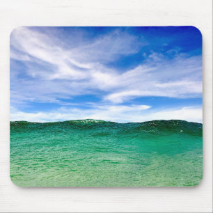 Mousepad with Clouds and Ocean