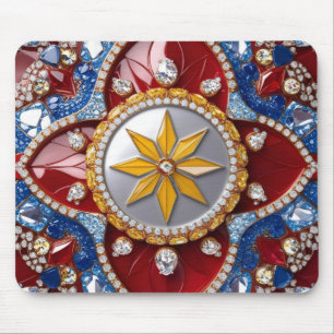 Mousepad with Colombian Colours Design