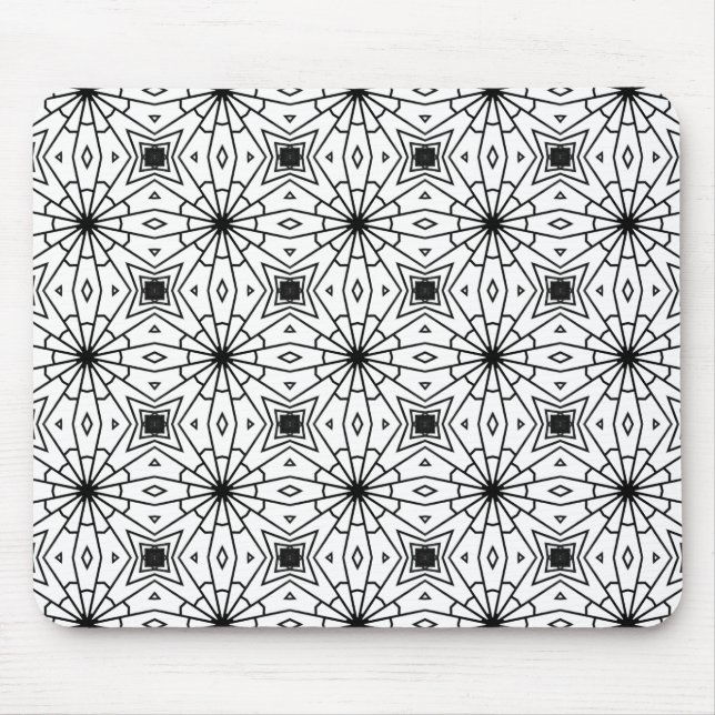 Mousepad with elegant abstract pattern (Front)