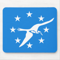 Mousepad with Flag of Corpus Christi,USA