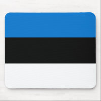 Mousepad with Flag of Estonia
