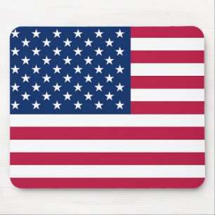 Mousepad with Flag of the USA