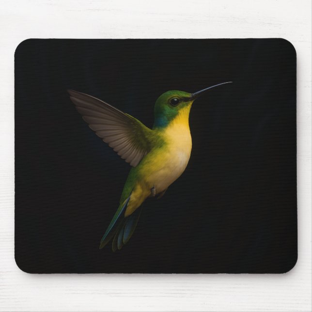 Mousepad with Flying Bird (Front)