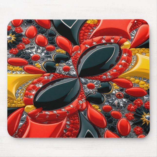 Mousepad with Germany Colours Design (Front)