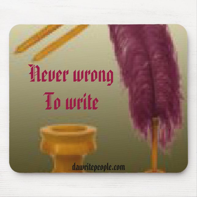 Mousepad with inspiration (Front)