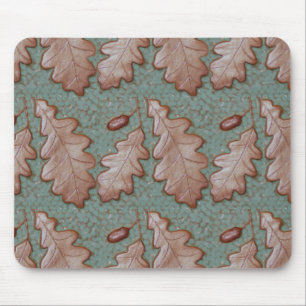 Mousepad With Oak Leaf print