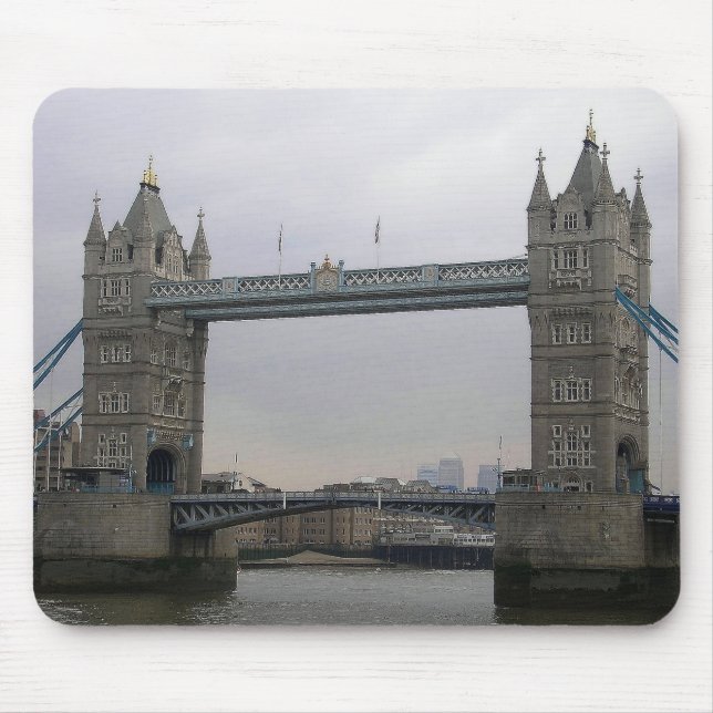 Mousepad with Tower Bridge over the Thames River (Front)