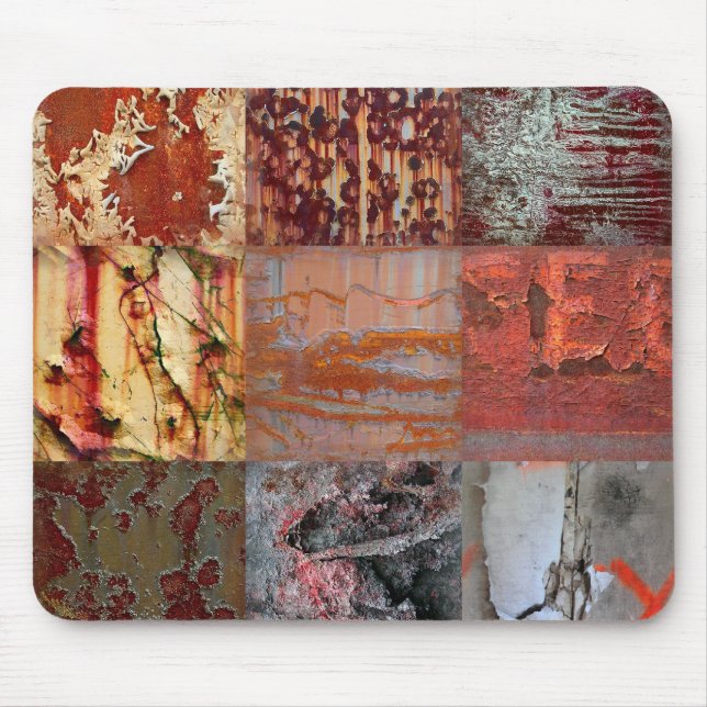 Mousepad ZIZZAGO Art Rusty Street Patch (Front)