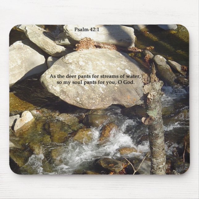 Mousepads: Streams Psalm Mouse Pad (Front)