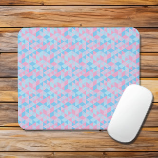  Mousepat pastel color geometric pattern Mouse Pad