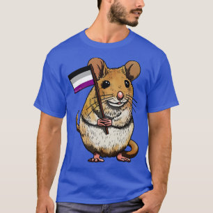 Mousie with Ace Flag T-Shirt