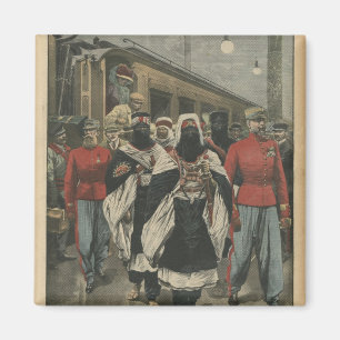 Moussa Ag Amastane arriving in Paris Magnet