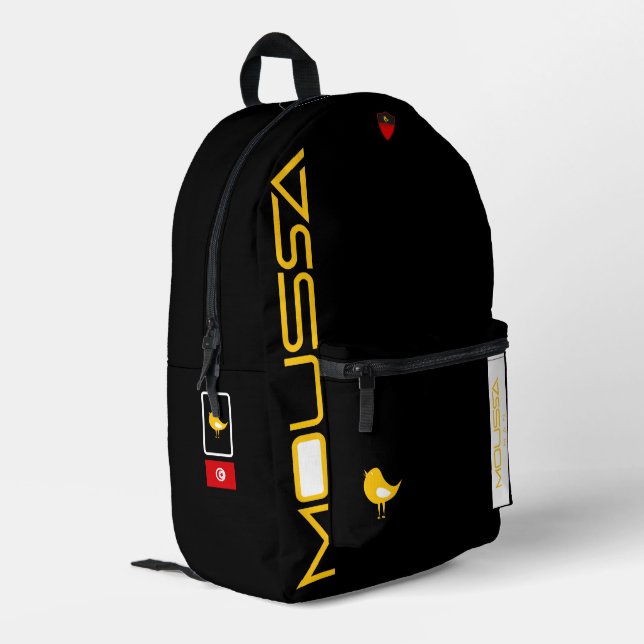 MOUSSA Print Cut Sew Bag (Back Corner Left)