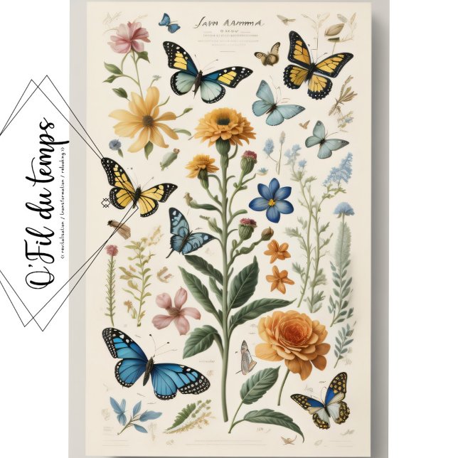 MOUSSELINE PAPER Summer Flowers v2 Tissue paper (Creator Uploaded)