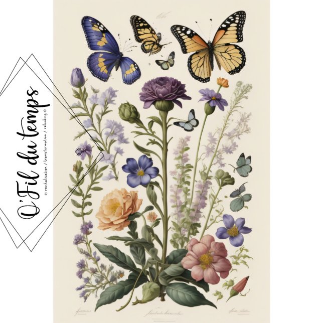 MOUSSELINE PAPER Summer Flowers v3 Tissue paper (Creator Uploaded)