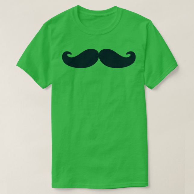 Moustache 12 T-Shirt (Design Front)