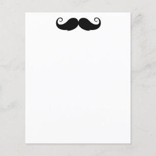 Moustache 4.5" x 5.6" Flyer