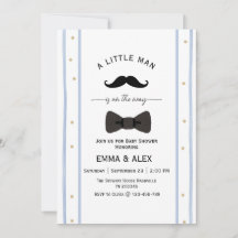 Moustache A little man is on the way