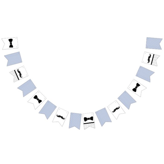 Moustache and Bow Tie Banner (All)