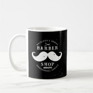 Moustache Barber Shop Modern Hairstylist Barbersho Coffee Mug