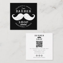 Moustache Barber Shop Modern Masculine Hairstylist