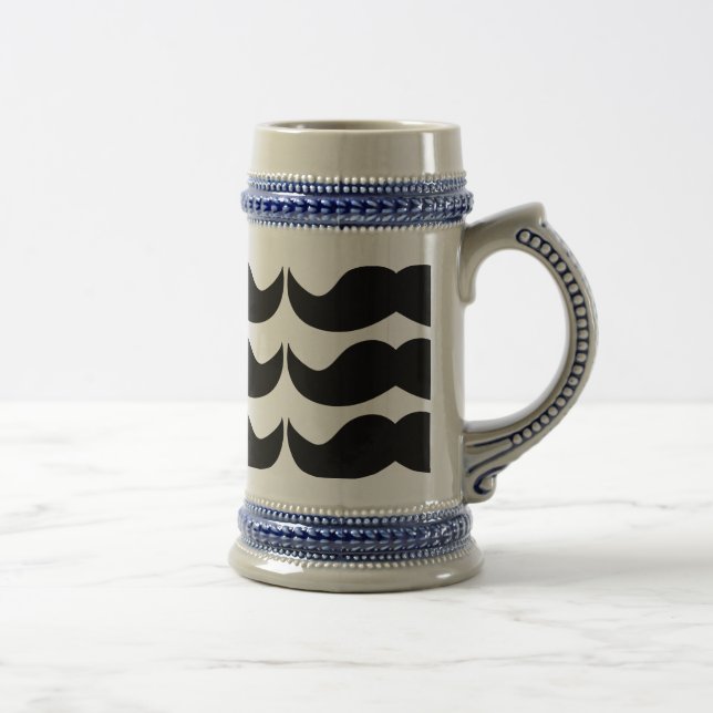 Moustache Beer Stein (Right)