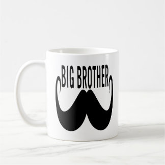 Moustache Big Brother Funny Moustache Quotes Coffee Mug