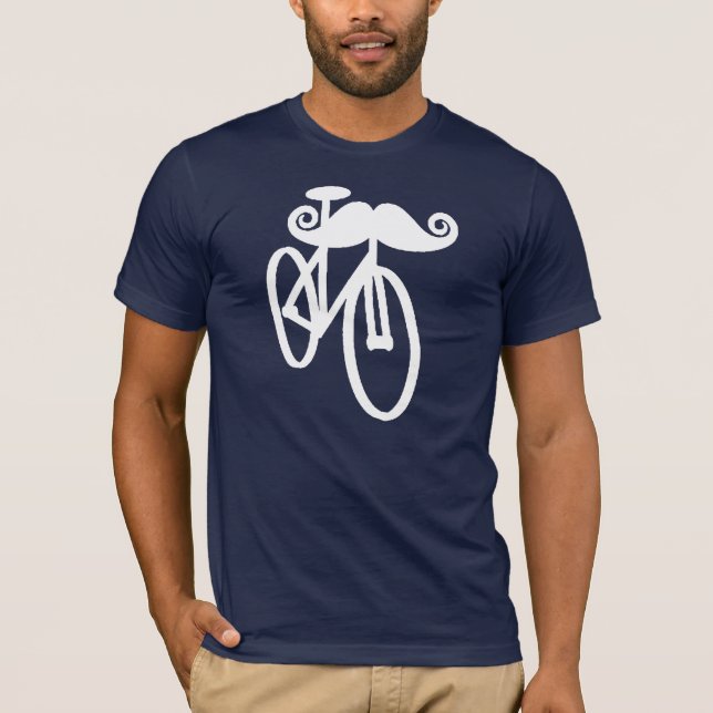 Moustache Bike T-Shirt (Front)