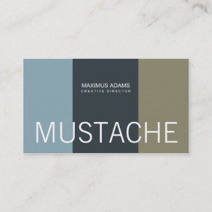 Moustache Business Cards