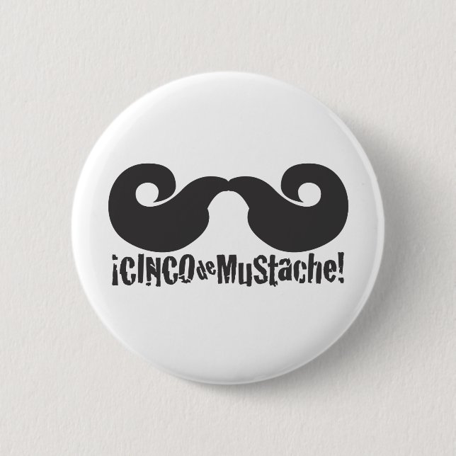 Moustache Button (Front)